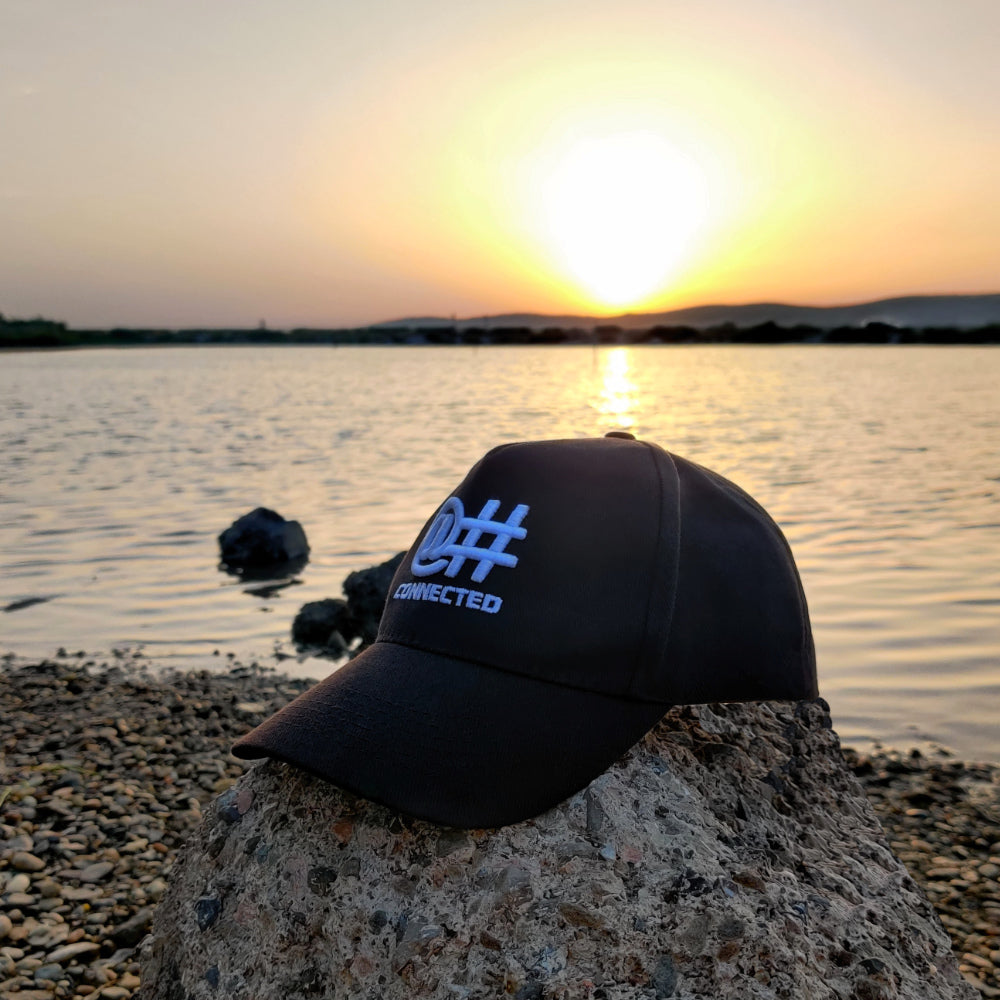 Casquette noire 100% coton bio