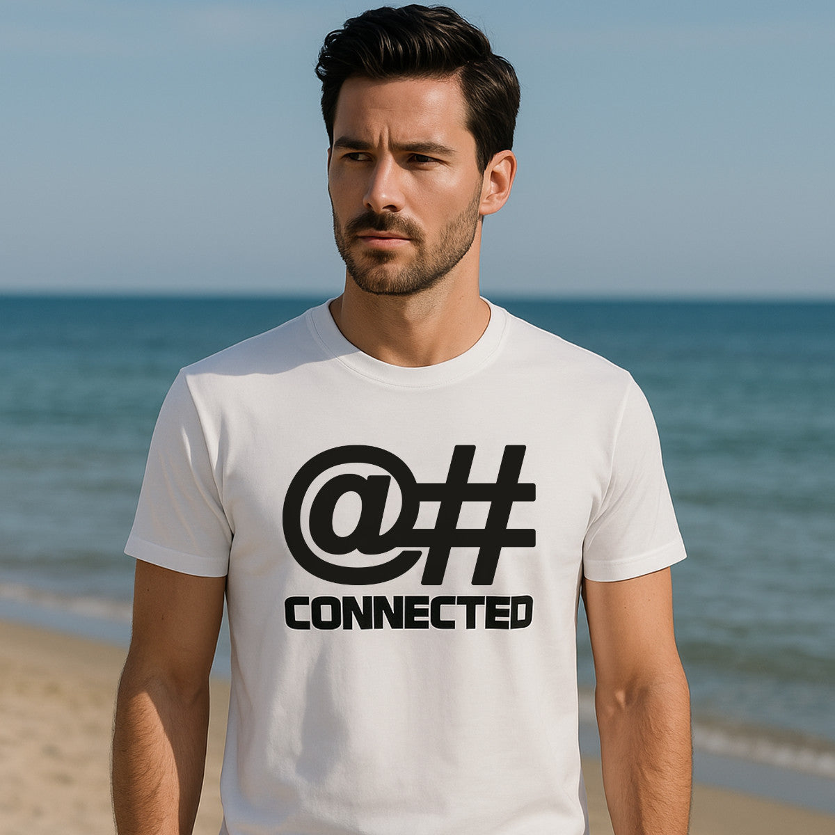 Tee-shirt unisexe blanc 100% coton bio