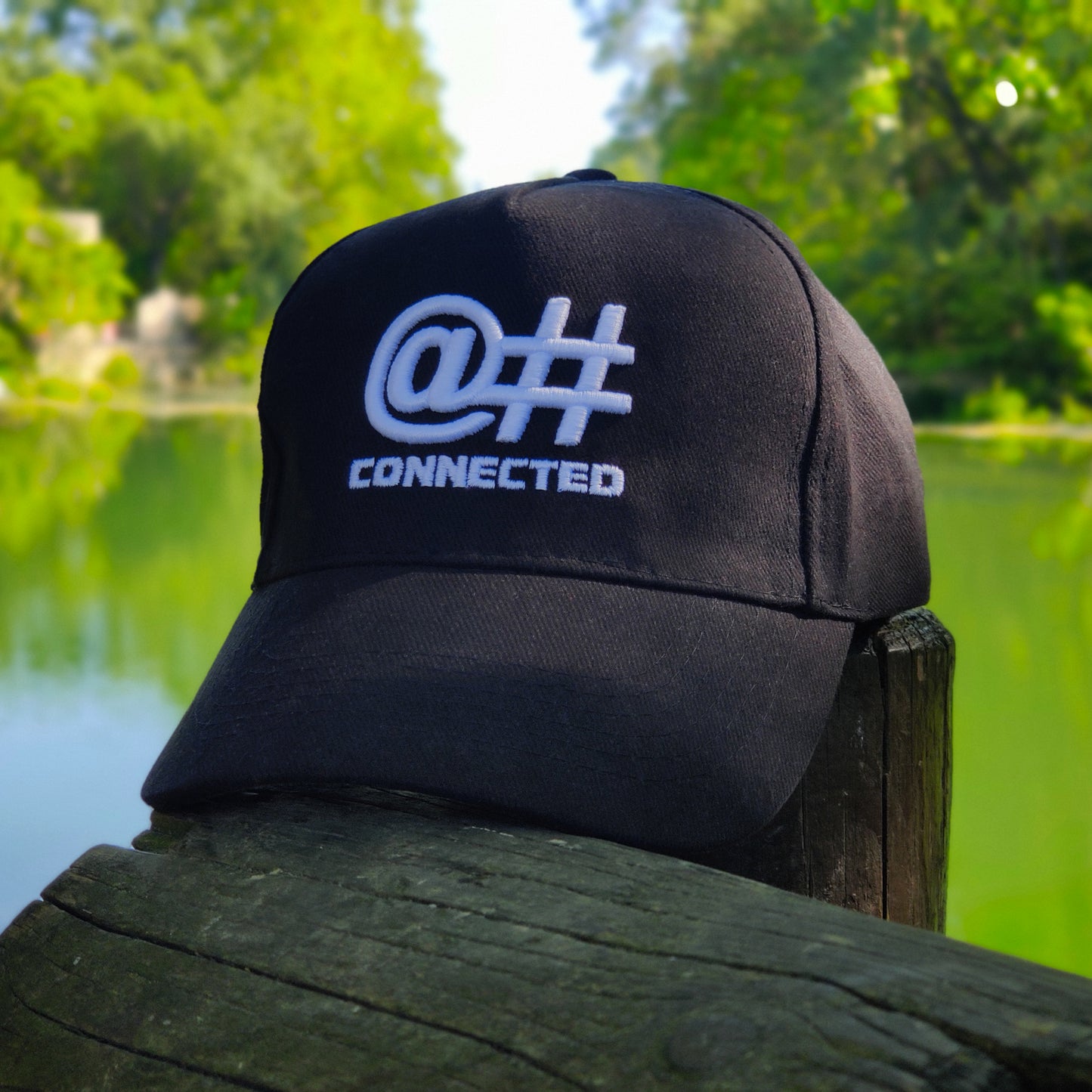 Casquette noire 100% coton bio