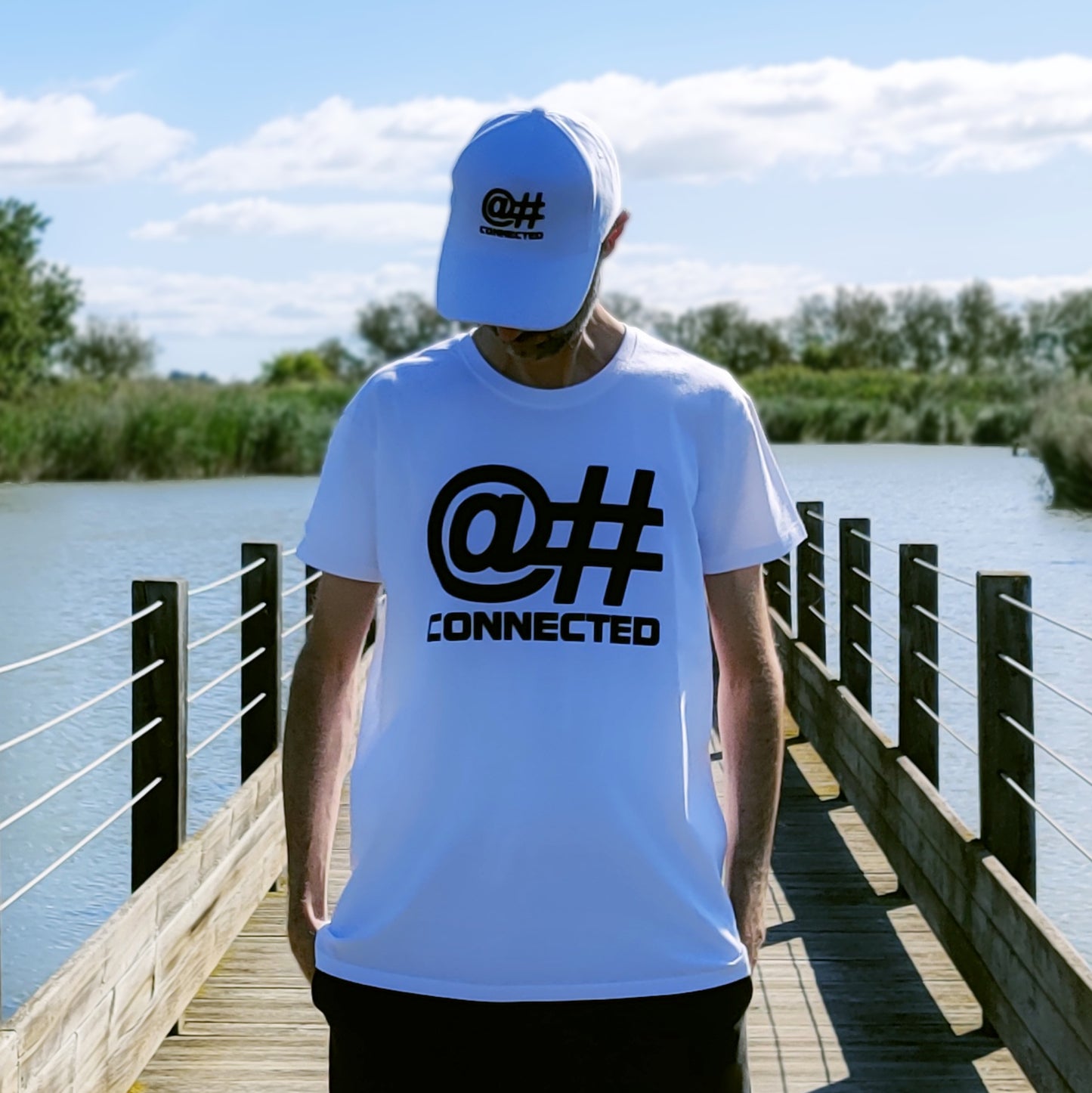 Casquette blanche 100% coton bio