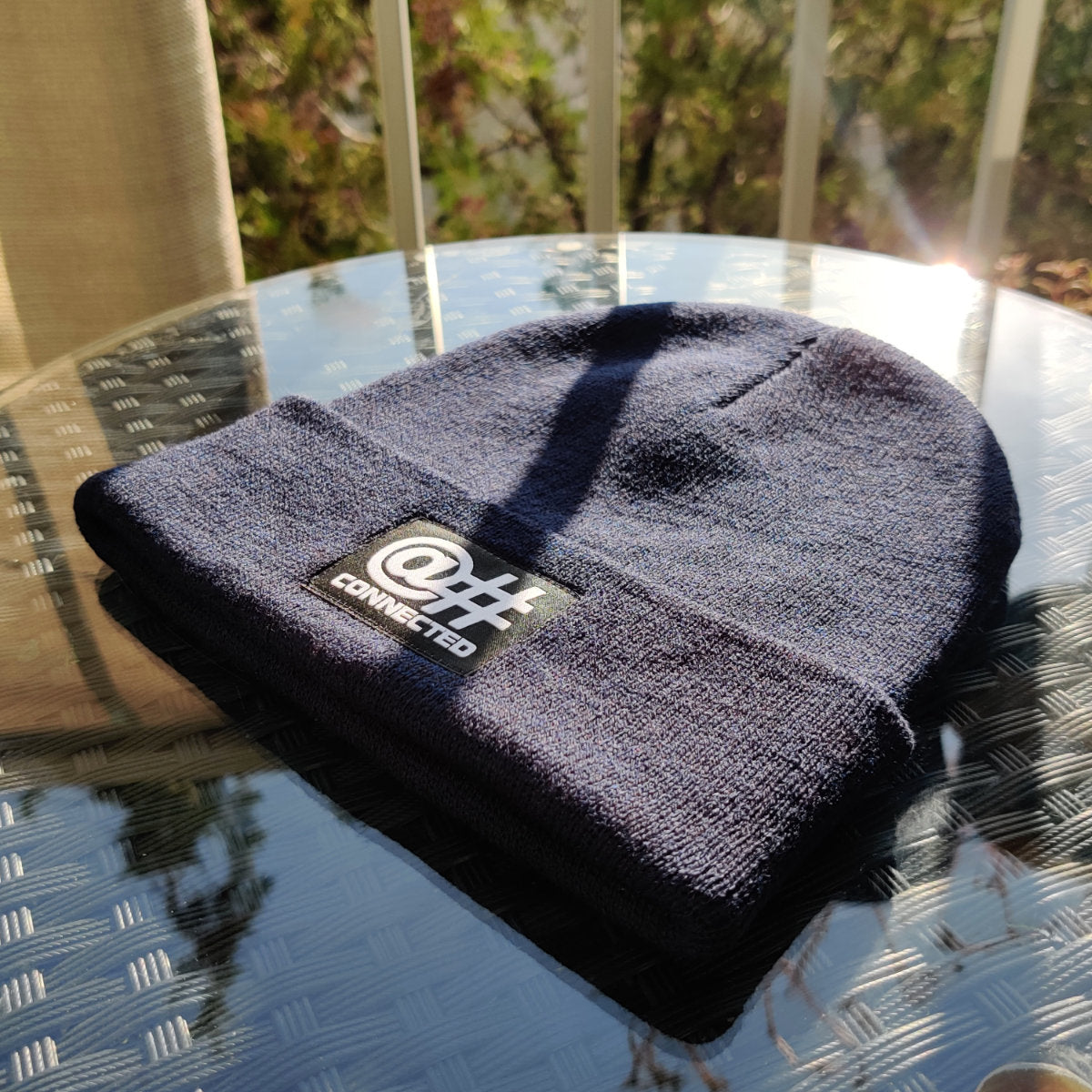 Bonnet recyclé marine